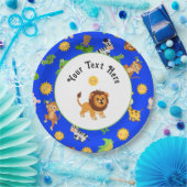 Afrikanische Tiere Pappteller (Party)