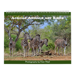 Afrikanische Tiere und Vögel 2027 Kalender
