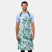 Afrikanische Tiere: vielfältige nahtlose Muster. Schürze (Getragen)