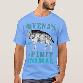 Afrikanische Tiere Zoo Keeper Hyena T-Shirt