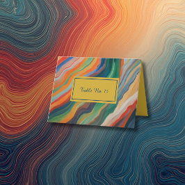 afrikanische Tischnummern aus Marmor