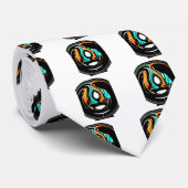 Afrikanische Traditionelle Musterkunst Krawatte (Gerollt)
