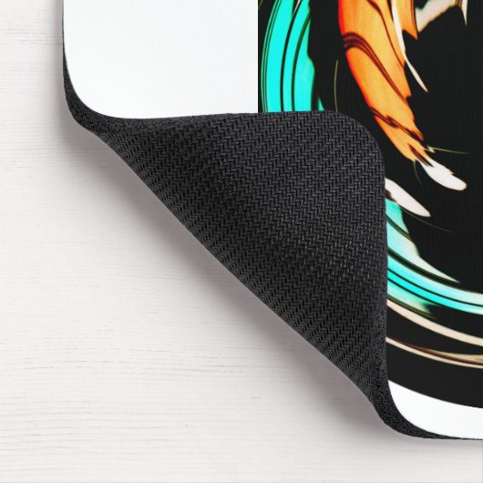 Afrikanische Traditionelle Musterkunst Mousepad (Ecke)