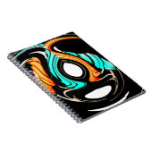 Afrikanische Traditionelle Musterkunst Notizblock (Rechte Seite)