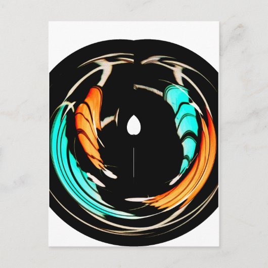 Afrikanische Traditionelle Musterkunst Postkarte (Vorderseite)