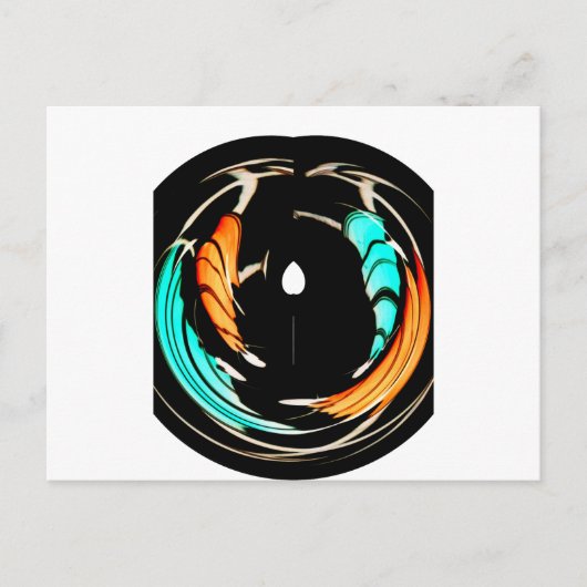 Afrikanische Traditionelle Musterkunst Postkarte (Vorderseite)