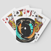 Afrikanische Traditionelle Musterkunst Spielkarten (Rückseite)