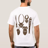 AFRIKANISCHE TRIBAL ART T - Shirt & Tops (Rückseite)