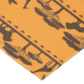 Afrikanische Tribal Muster Tierische Esstisch Tischdecke (Schrägansicht)