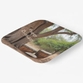 Afrikanische Trommeln Pappteller (Gewinkelt)