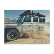 Afrikanische Überlandung 4x4 Sanddünen-Straße