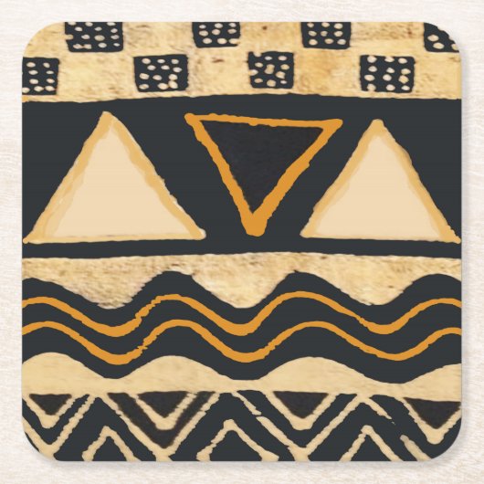 Afrikanische Untersetzer (Vorderseite)