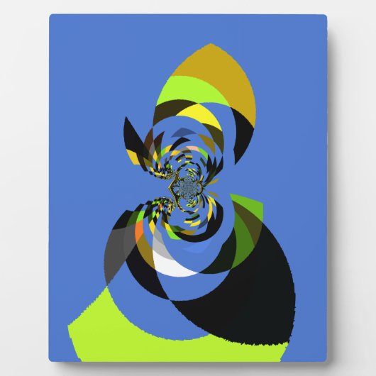 afrikanische Vector Design Art Print Fotoplatte (Vorderseite)