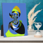 afrikanische Vector Design Art Print Fotoplatte (Seite)