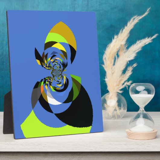 afrikanische Vector Design Art Print Fotoplatte (Seite)