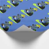 afrikanische Vector Design Art Print Geschenkpapier (Ecke)