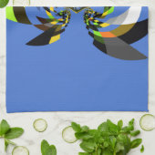 afrikanische Vector Design Art Print Handtuch (Gefaltet)