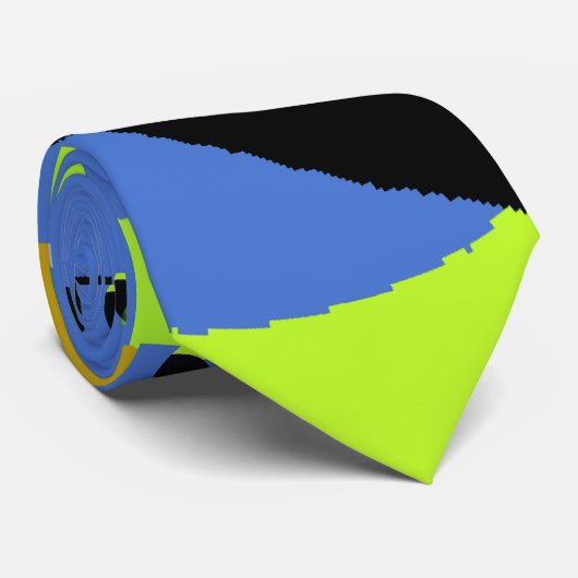 afrikanische Vector Design Art Print Krawatte (Gerollt)