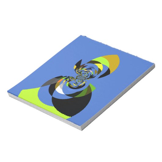 afrikanische Vector Design Art Print Notizblock (Rotiert)