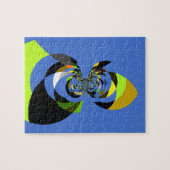 afrikanische Vector Design Art Print Puzzle (Horizontal)