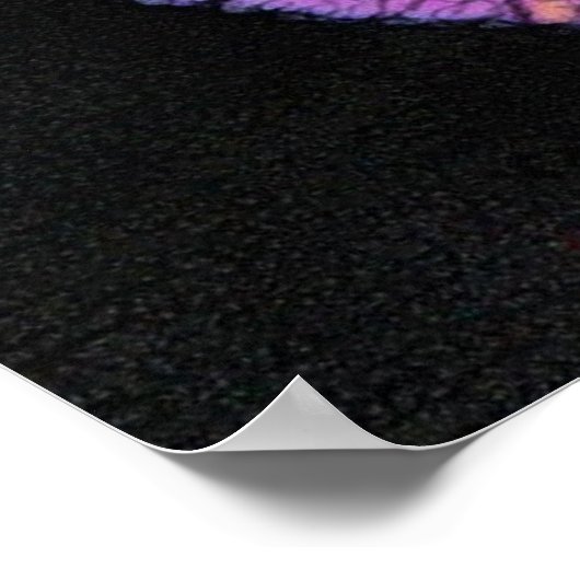 Afrikanische Violet Fantasy Poster (Ecke)