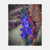 afrikanische Violet Fleecedecke (Vorderseite)