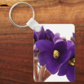 Afrikanische Violet Schlüsselanhänger (Vorderseite)