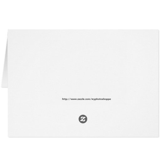 Afrikanische Violetkarte (Rückseite Horizontal)