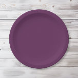 Afrikanische Violette Vollfarbe schlicht lila Pappteller<br><div class="desc">African Violet solide Farbe schlicht lila Design.</div>