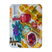 Afrikanische Violetten 2012 Magnet (Vertikal)