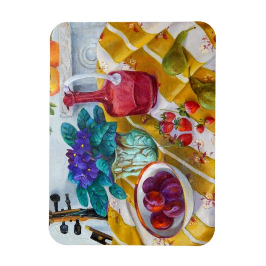 Afrikanische Violetten 2012 Magnet (Vertikal)