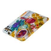 Afrikanische Violetten 2012 Magnet (Linke Seite)