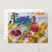 Afrikanische Violetten 2012 Postkarte (Vorne/Hinten)