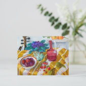 Afrikanische Violetten 2012 Postkarte (Stehend Vorderseite)