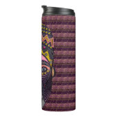 Afrikanische Volkskunst Thermosbecher (Nach rechts gedreht)