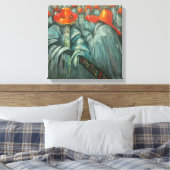 afrikanische Wanddekoration Leinwanddruck (Insitu (Schlafzimmer))