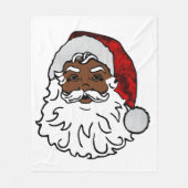 afrikanische Weihnachtsfeiertage Fleecedecke (Vorderseite)