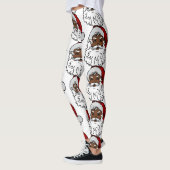 afrikanische Weihnachtsfeiertage Leggings (Links)
