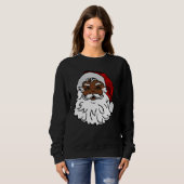afrikanische Weihnachtsfeiertage Sweatshirt (Vorne ganz)