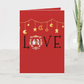 Afrikanische Weihnachtskarte Karte (Vorderseite)