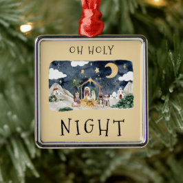 Afrikanische Weihnachtskarte Ornament Aus Metall