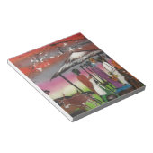 Afrikanische Weihnachtskrippe Notizblock (angewinkelt)