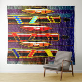 Afrikanische Weisen Wandteppich (Beispiel (Horizontal))