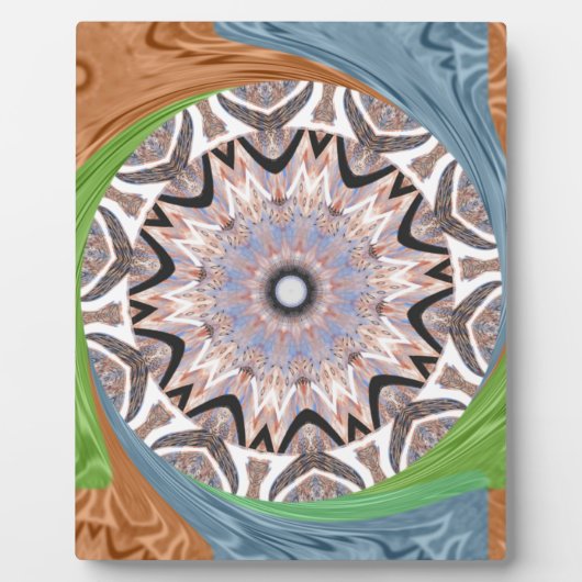 afrikanische Whirlkunst Fotoplatte (Vorderseite)