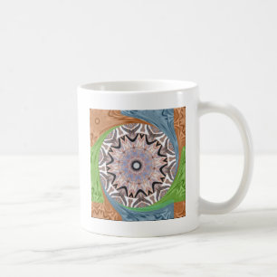 afrikanische Whirlkunst Kaffeetasse
