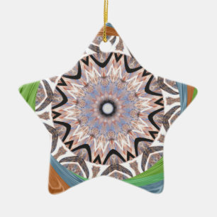 afrikanische Whirlkunst Keramikornament