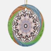 afrikanische Whirlkunst Keramikornament (Links)