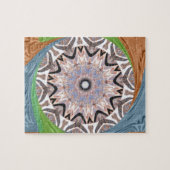 afrikanische Whirlkunst Puzzle (Horizontal)