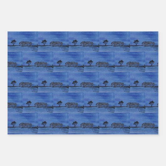 Afrikanische Wildtiere Geschenkpapier Set (Vorderseite 2)