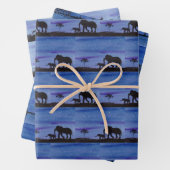 Afrikanische Wildtiere Geschenkpapier Set (Beispiel)